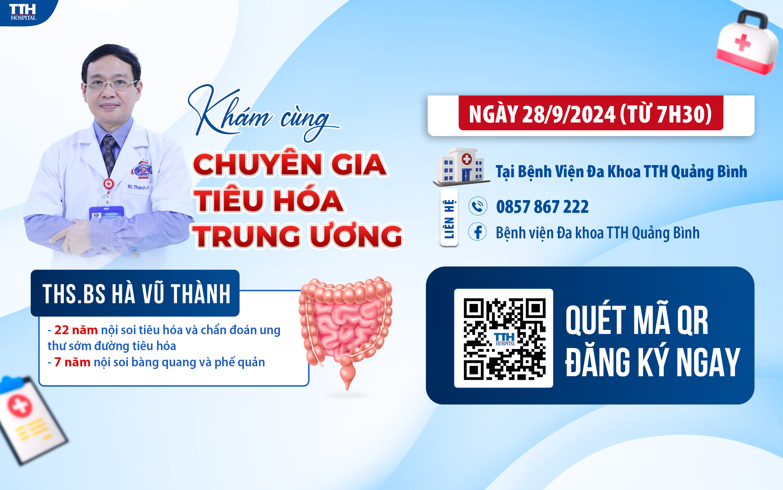 Quẳng gánh âu lo bệnh lý tiêu hóa  - cả nhà an tâm thăm khám cùng chuyên gia tiêu hóa trung ương